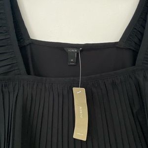 NWT J. Crew Pleated Sleeveless Top
